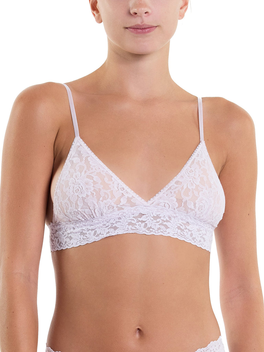 Signature Lace® Padded Triangle Bralette Lovely Lilac Sale