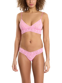 Signature Lace® Padded Triangle Bralette Strawberry Lemonade Pink Sale