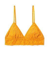 Signature Lace® Padded Triangle Bralette Tuscan Sun Orange Sale