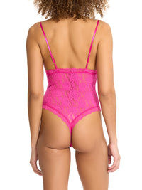 Signature Lace® Thong Back Bodysuit Marmalade Pink Sale