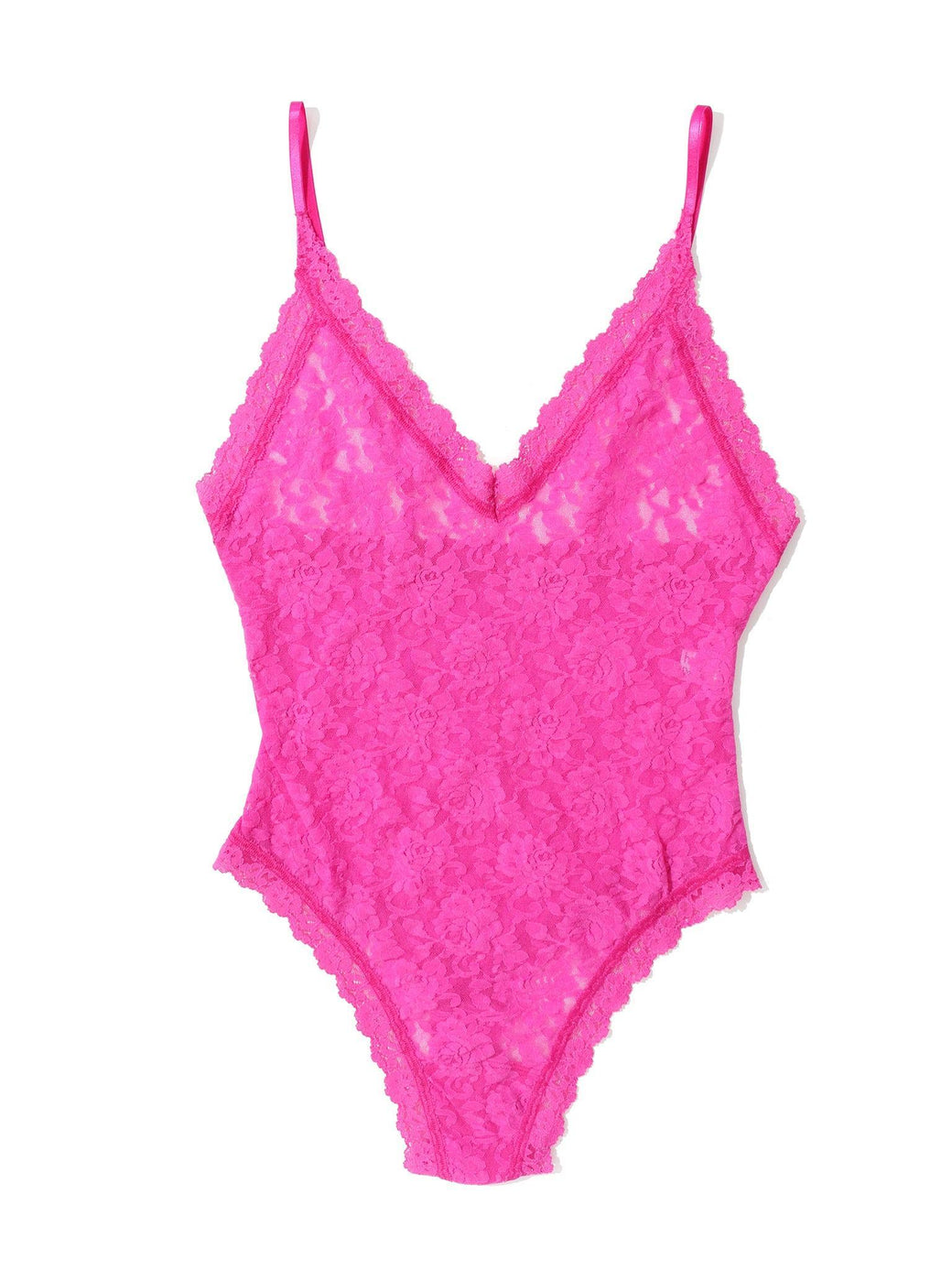 Signature Lace® Thong Back Bodysuit Marmalade Pink Sale