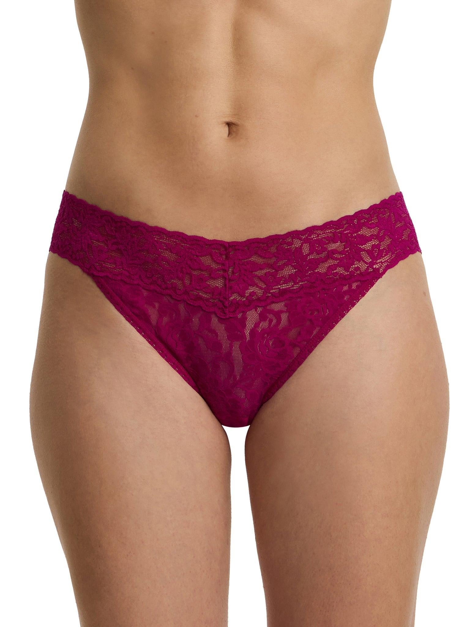 Signature Lace® V-Kini From The Vine Red