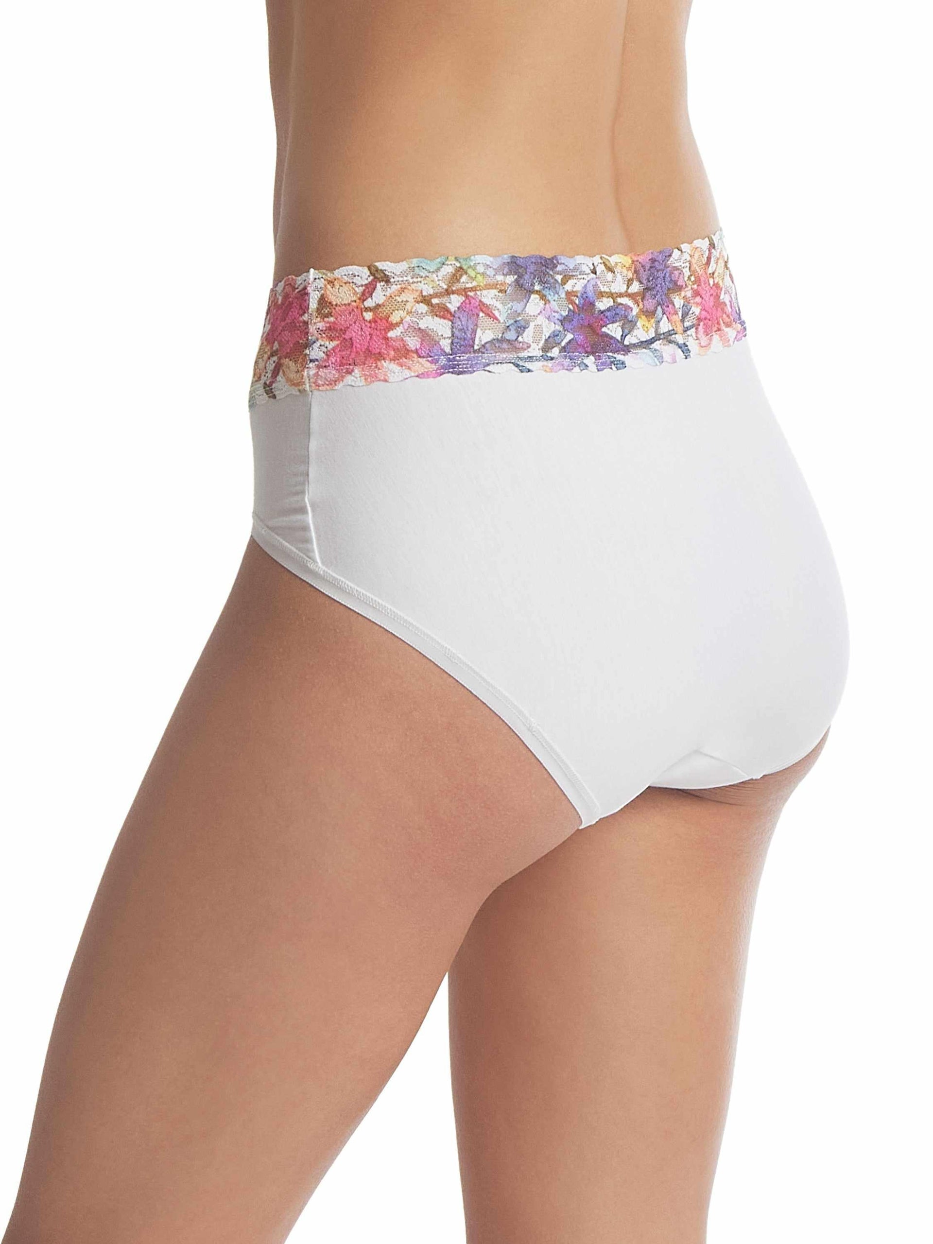 Supima Cotton French Brief Still Blooming Sale Hanky Panky