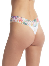 Supima Cotton Low Rise Thong Still Blooming Sale