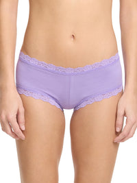 Supima® Cotton Boyshort Grape Juice Purple Sale