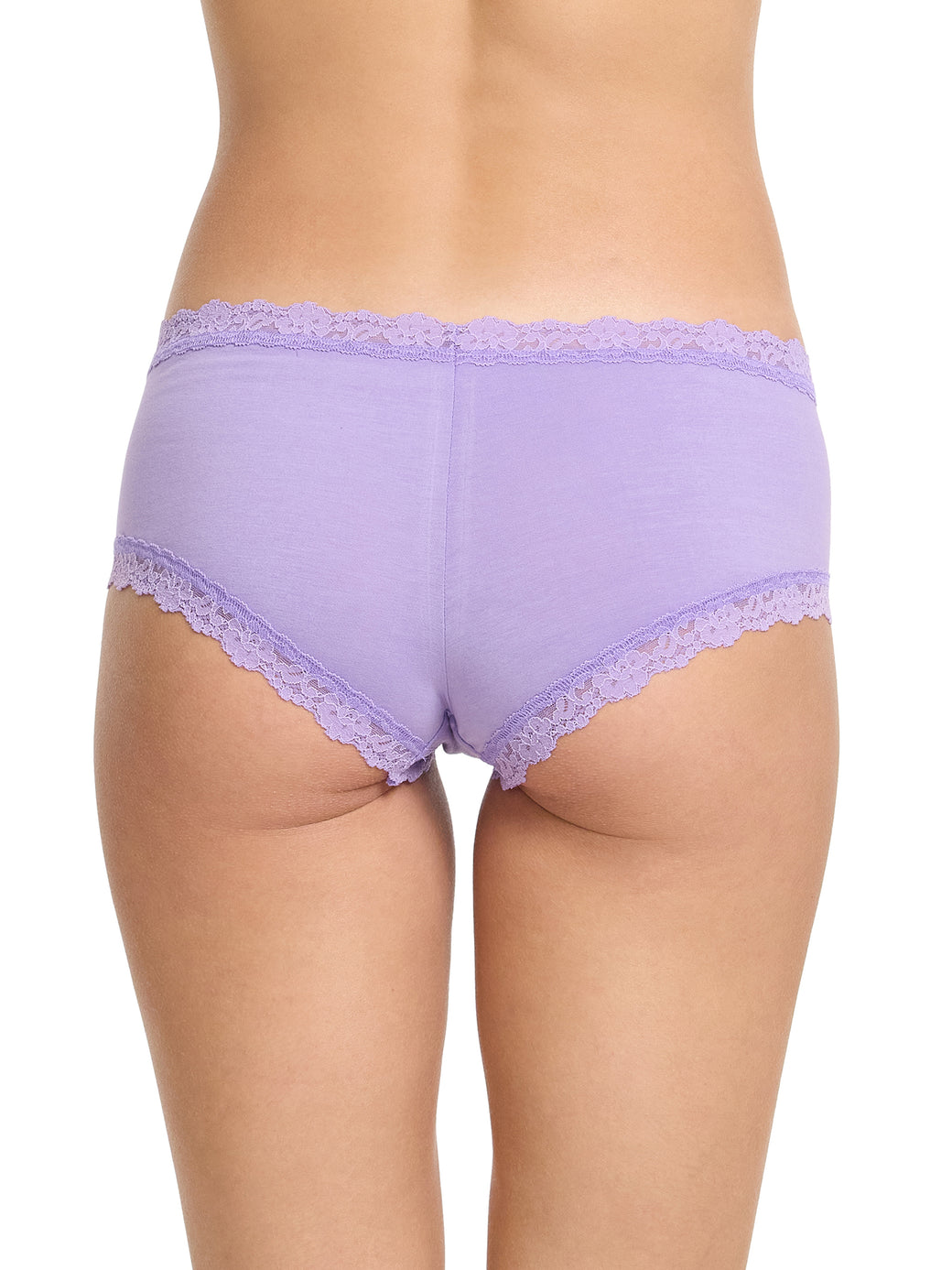 Supima® Cotton Boyshort Grape Juice Purple Sale