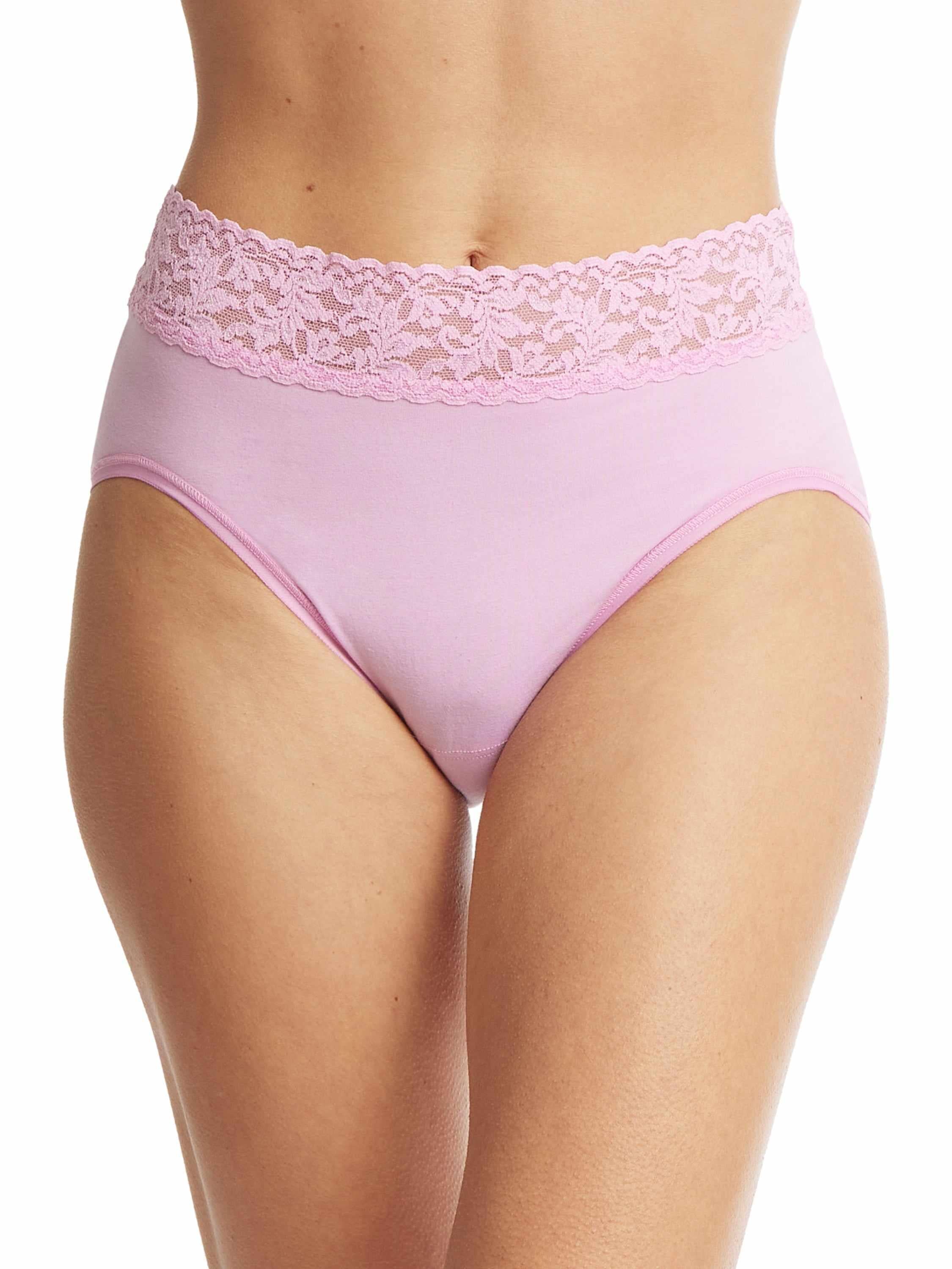 Supima® Cotton French Brief Lotus Flower Pink Sale