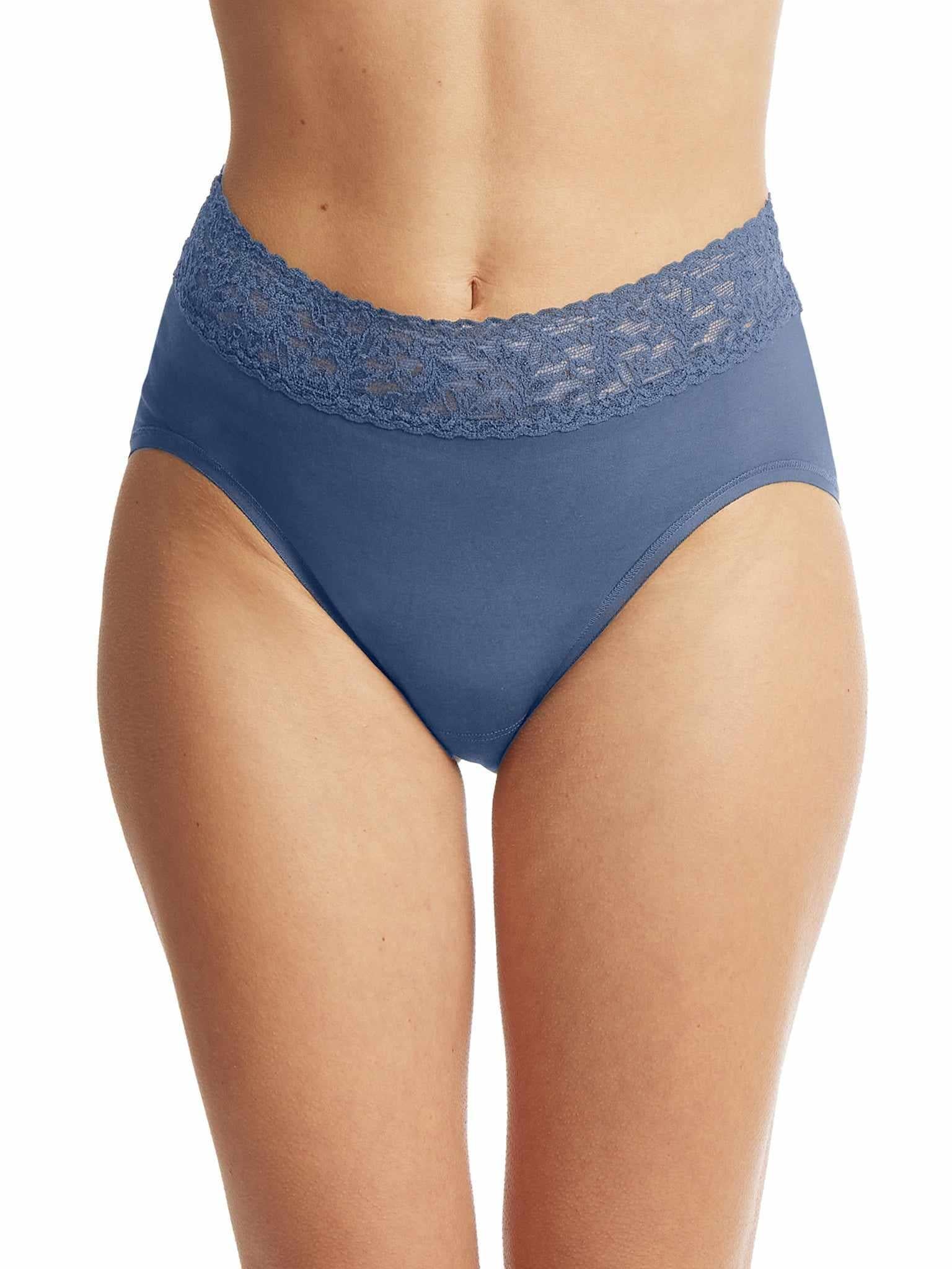 Supima® Cotton French Brief Washed Indigo Blue Sale