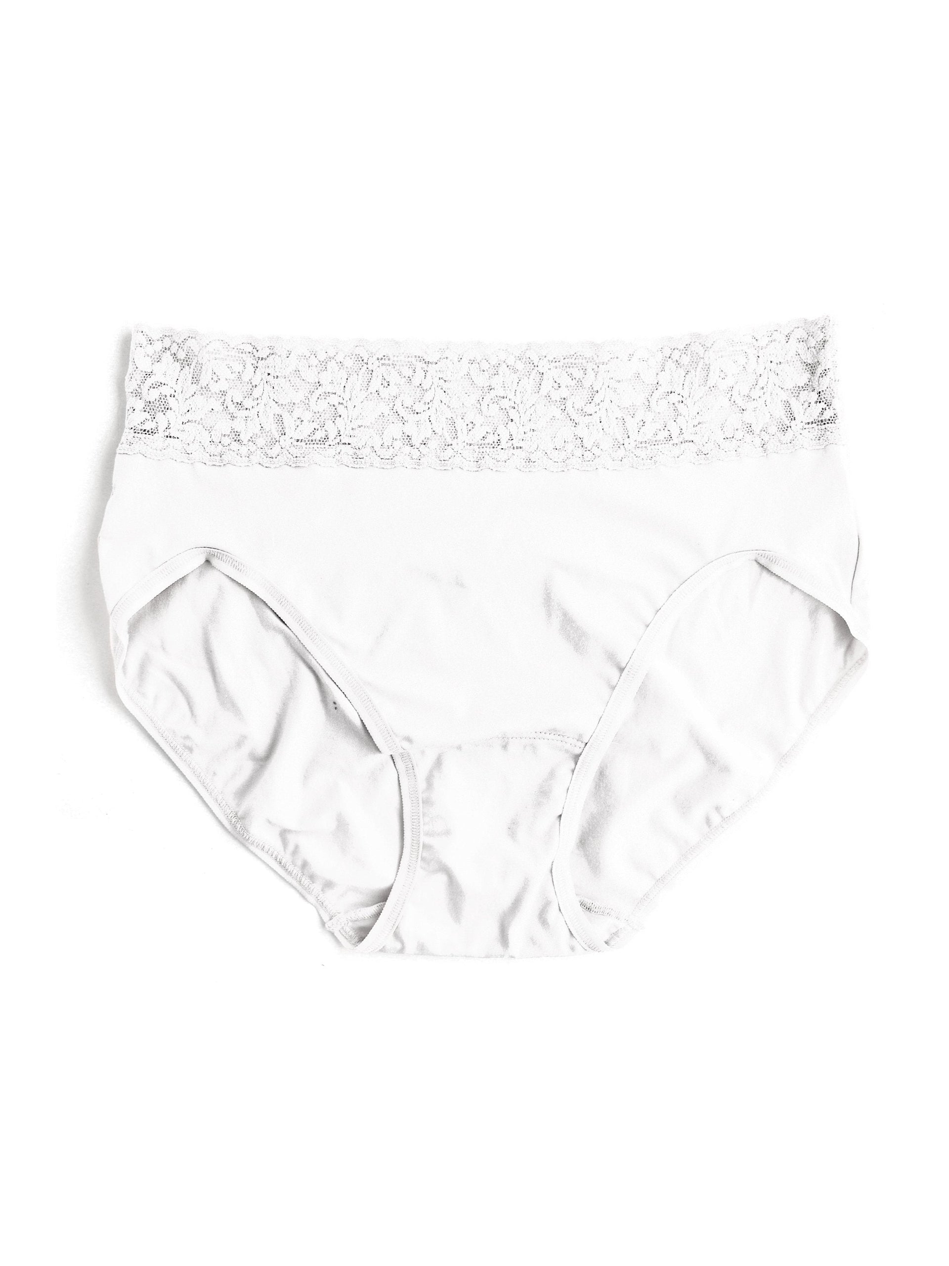 Supima® Cotton French Brief White Hanky Panky