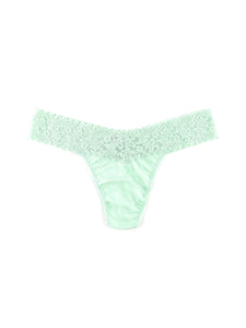 Supima® Cotton Low Rise Thong Cucumber Green Sale in Cucumber - Hanky Panky - Thumbnail View 1
