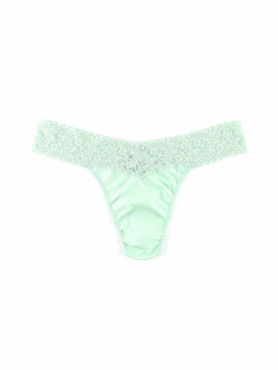 SUPIMA® Cotton Original Rise Thong-CUCUMBER-Hanky Panky