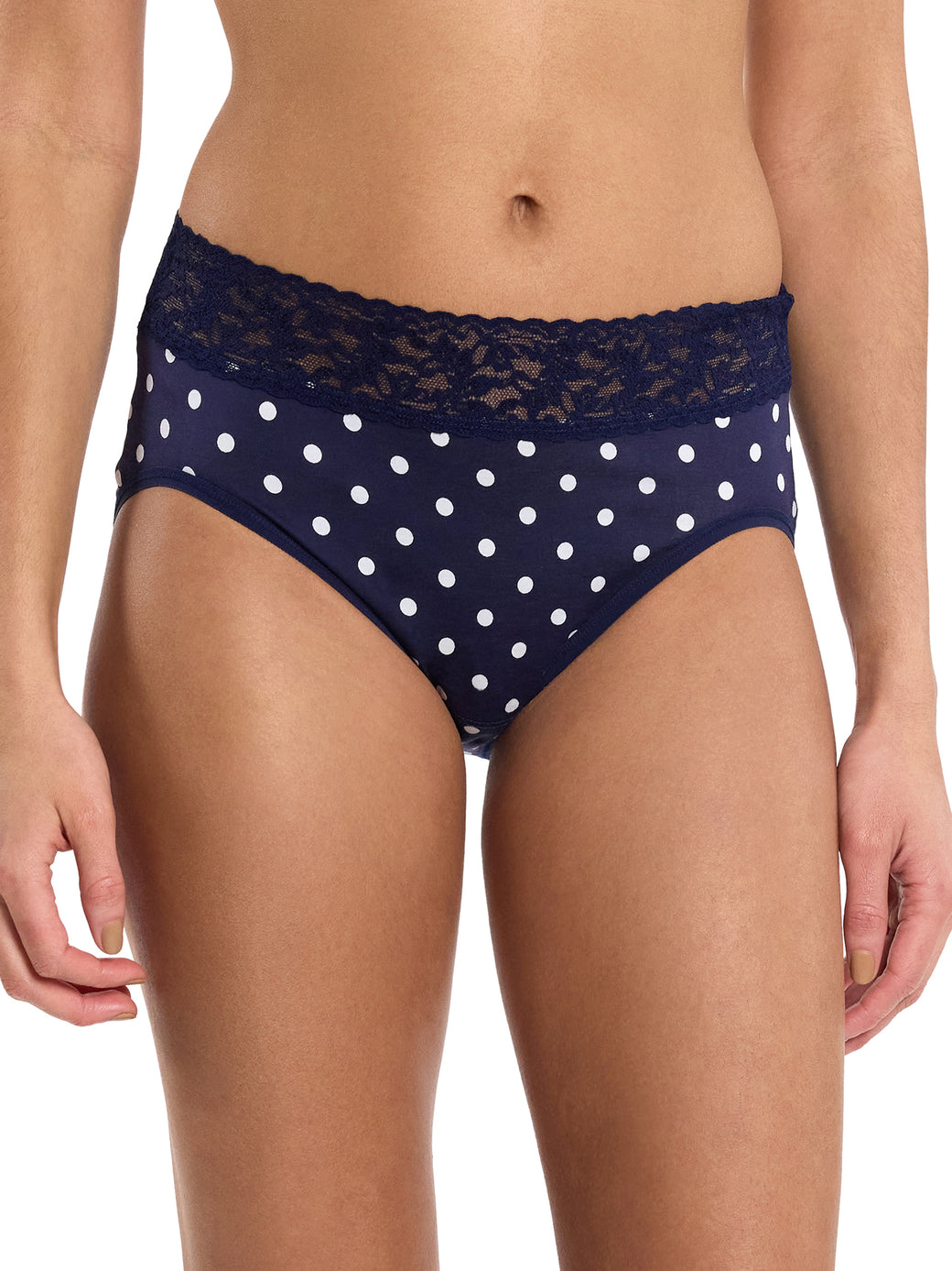 Supima® Cotton Printed French Brief  Full Circle Blue Sale