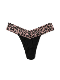 Supima® Cotton Printed Original Rise Thong Walk On The Wild Side Sale
