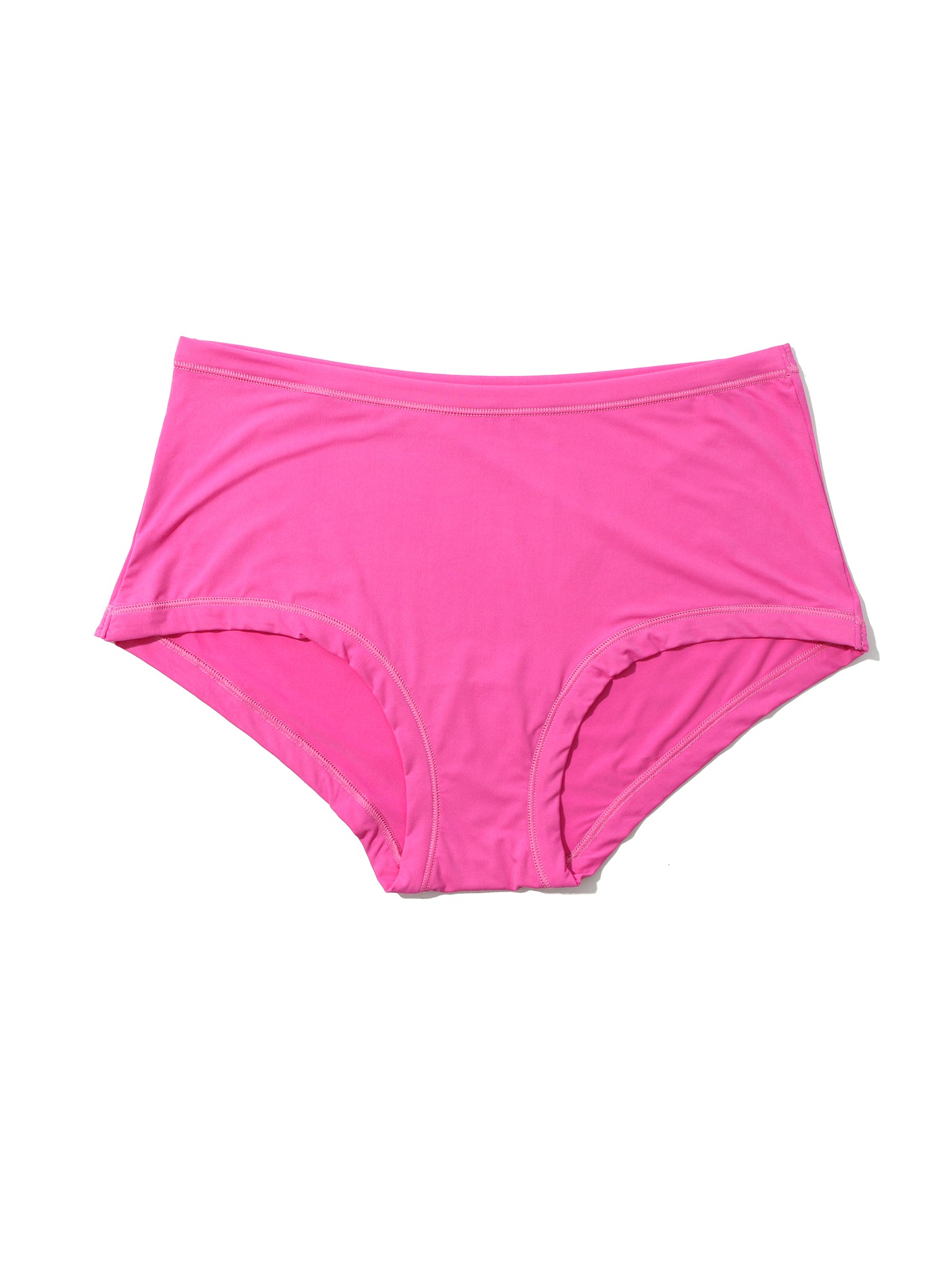 Marmalade Pink YourFit™ One-Size Boyshort Panty - Flat Lay | Hanky Panky