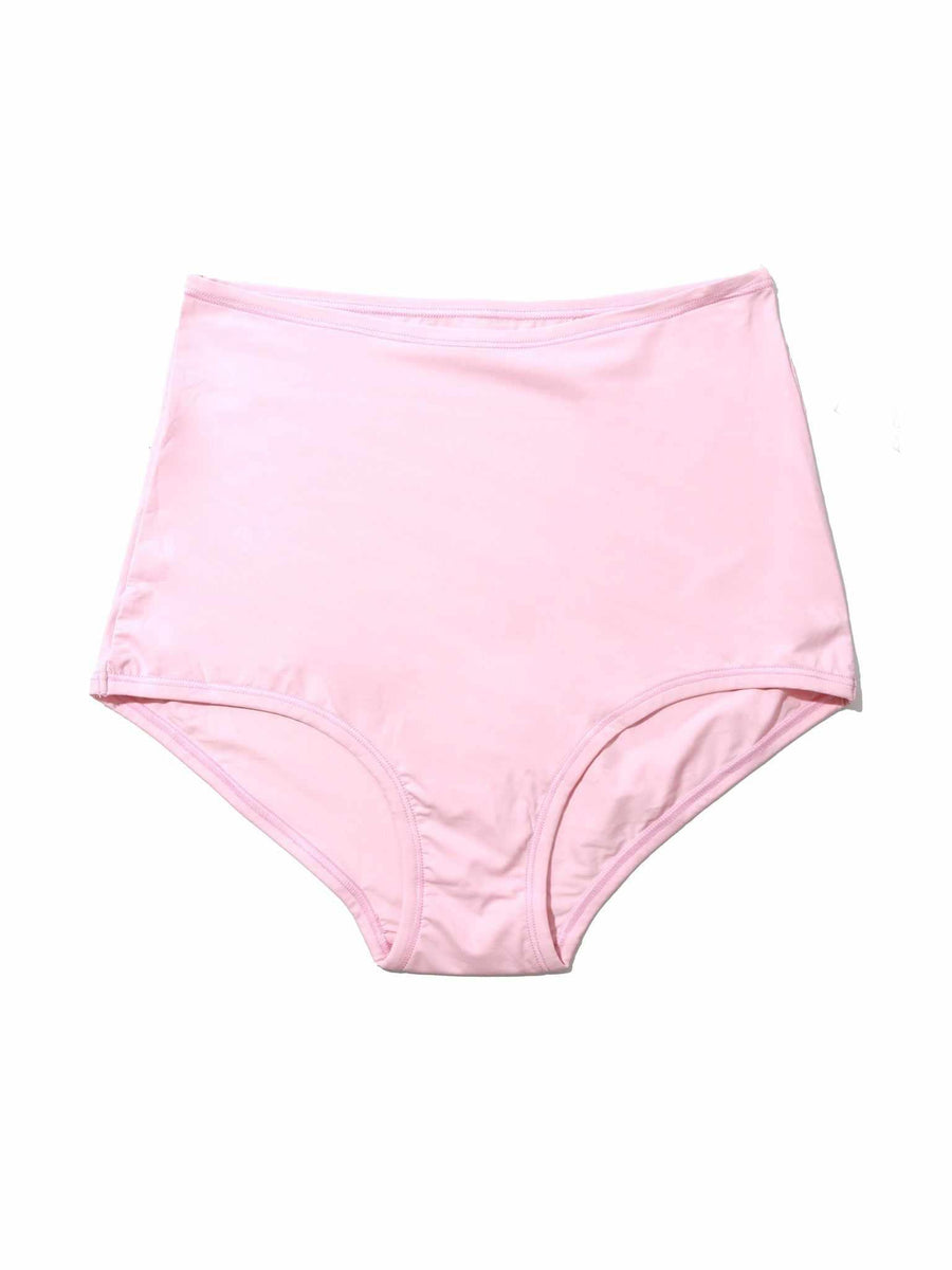 Bliss Pink YourFit™ High Rise Boyshort Panty - Flat Lay | Hanky Panky