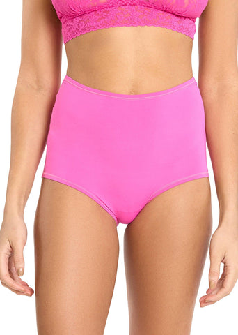 YourFit™ High Rise Boyshort Marmalade Pink - Front View On Model | Hanky Panky