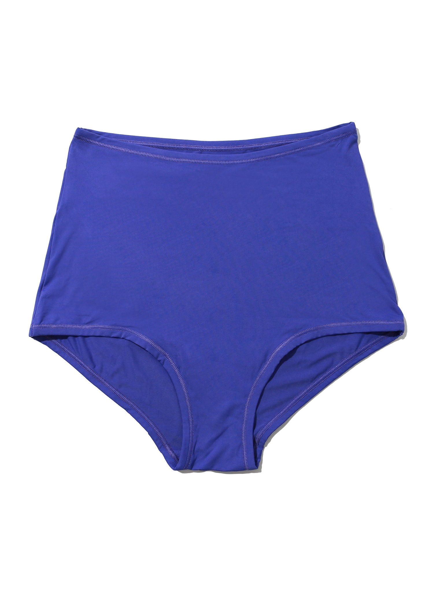 Violet Blue YourFit™ High Rise Boyshort Panty - Flat Lay | Hanky Panky