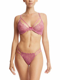&oh™ Along The Lines Thong Rosehip Pink Sale