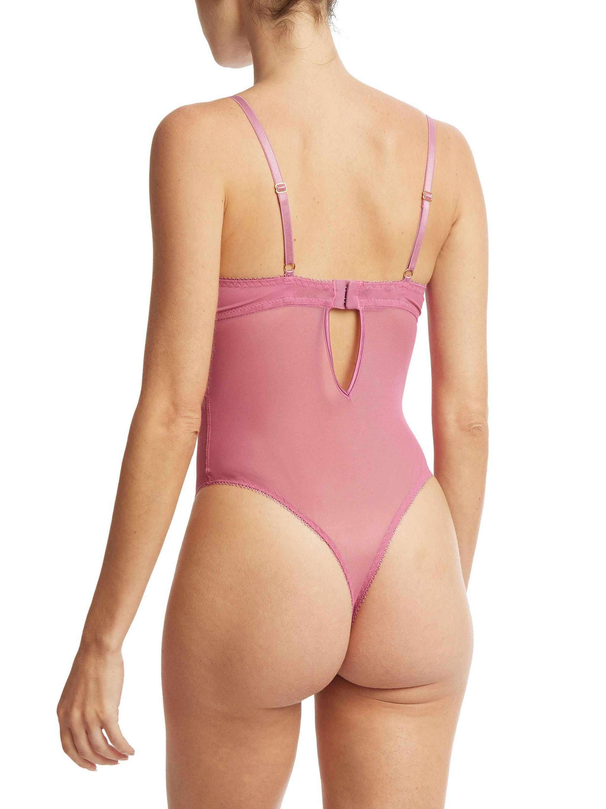 &oh™ Along The Lines Underwire Bodysuit Rosehip Pink Sale