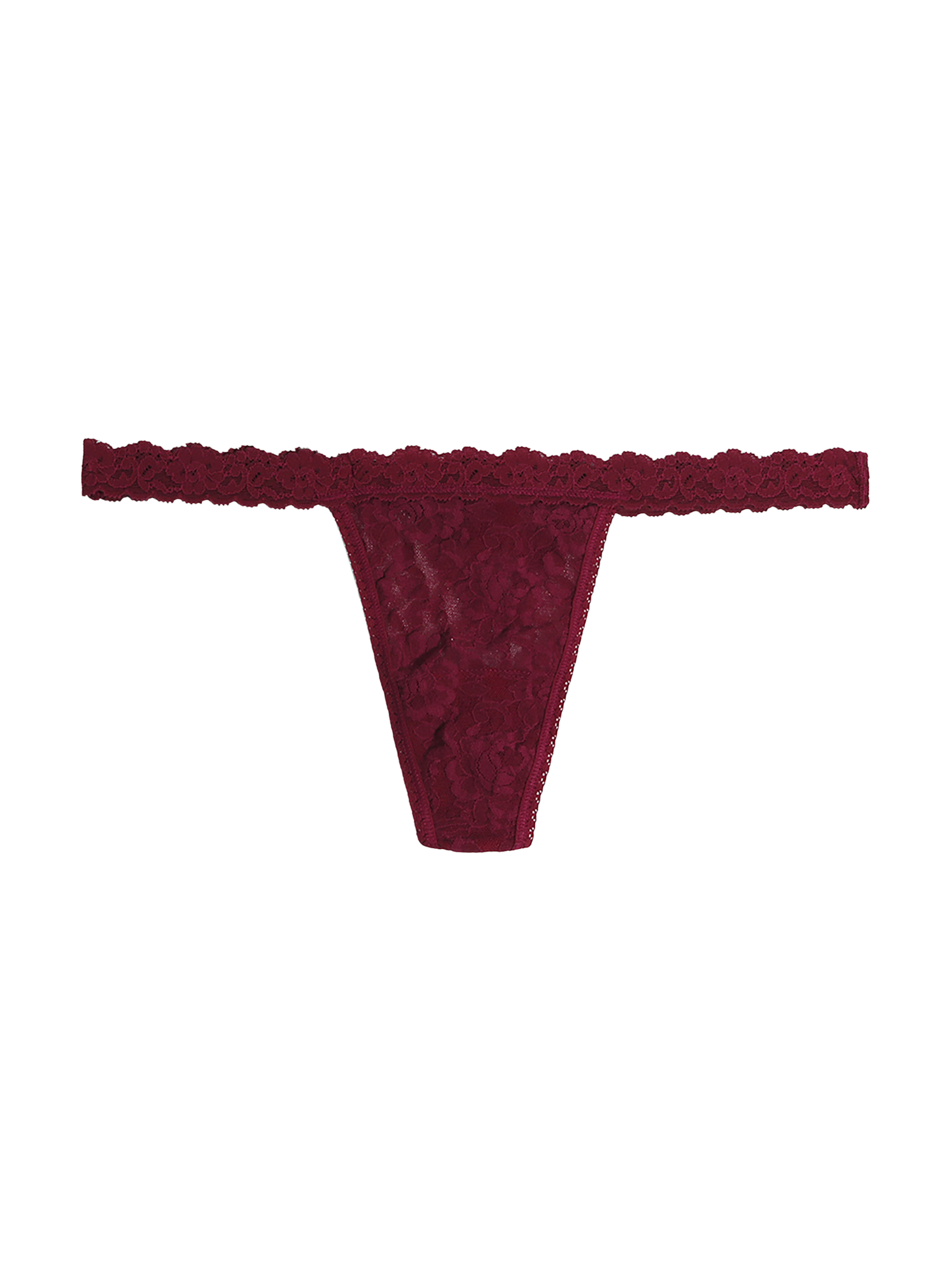 Signature Lace® G-String Dark Pomegranate Red