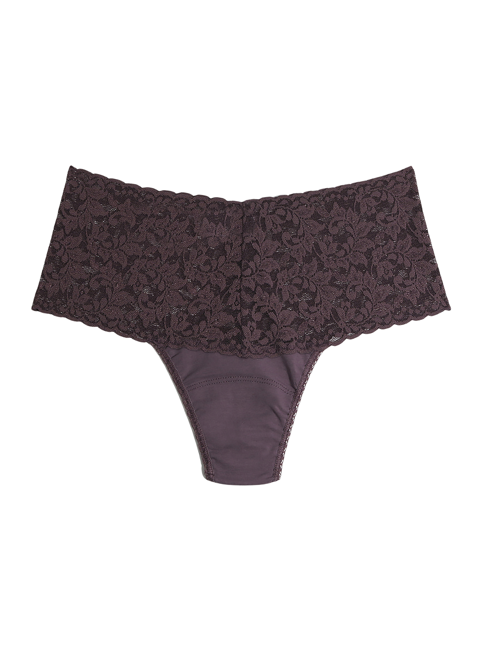Supima® Cotton Retro Thong Dusk
