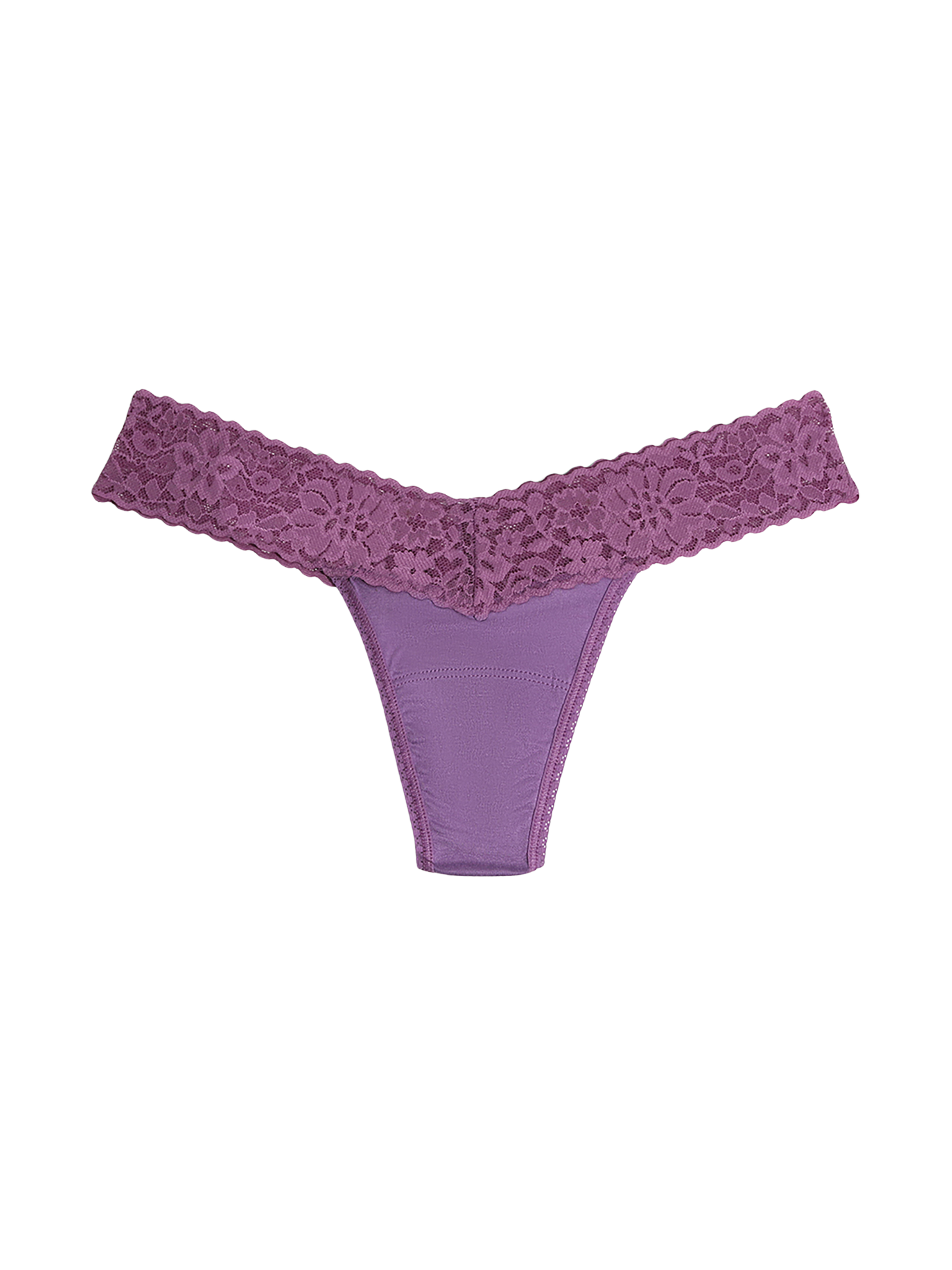 DreamEase™ Low Rise Thong Berry Pie Purple