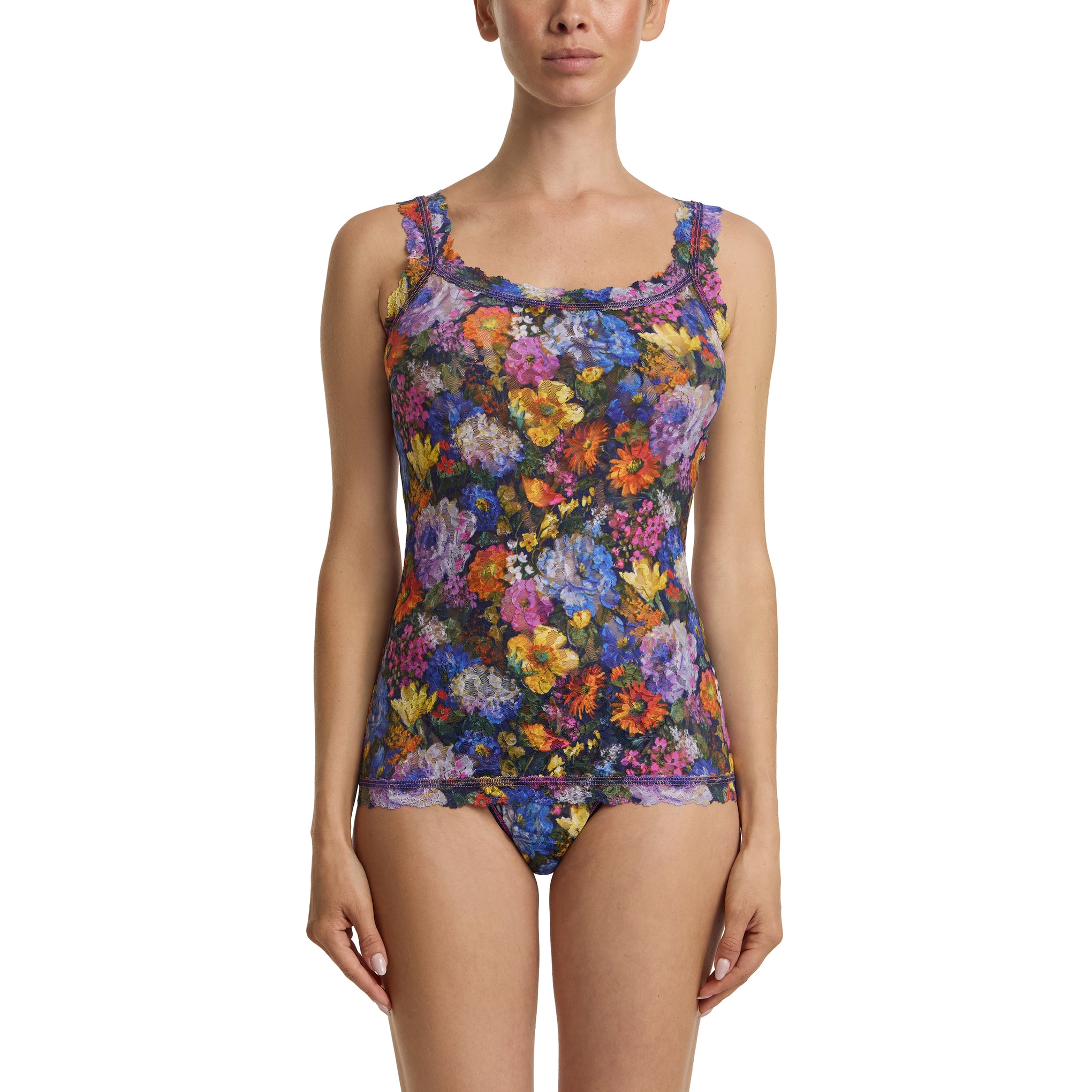 Printed Signature Lace® Classic Cami Impressionist Floral Print