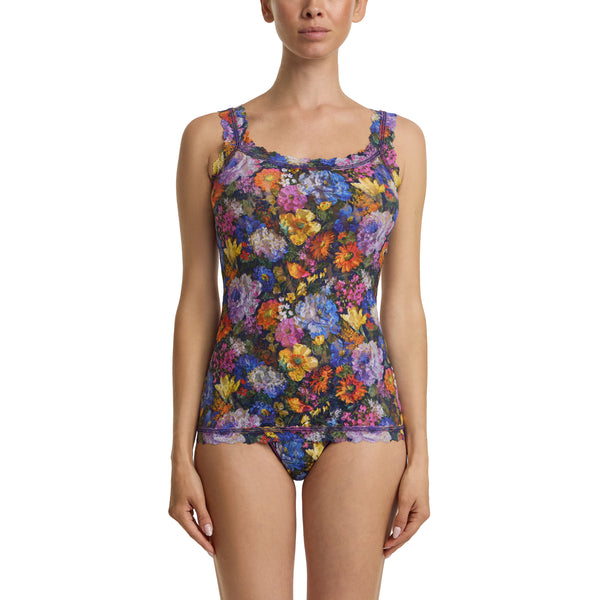 Printed Signature Lace® Classic Cami Impressionist Floral Print