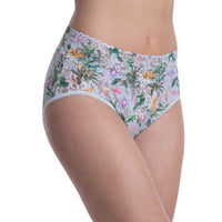 Printed Signature Lace® French Brief Floriculture Floral Print Sale
