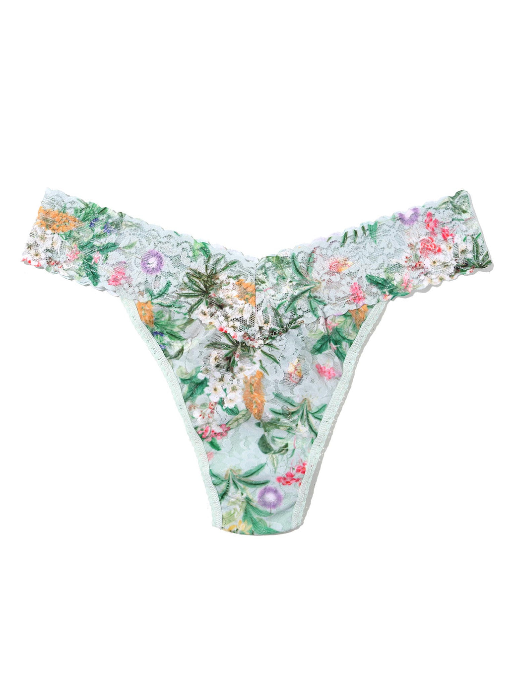 Printed Signature Lace® Original Rise Thong Floriculture Floral Print
