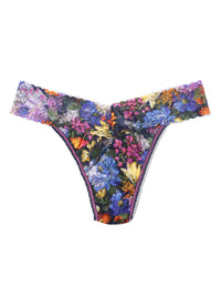 Printed Signature Lace® Original Rise Thong Impressionist Floral Print Sale