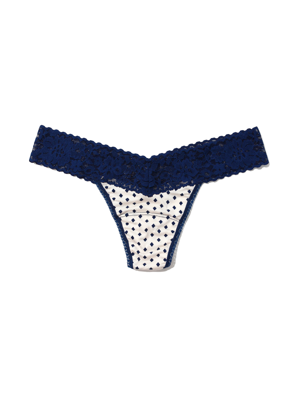 Printed DreamEase™ Low Rise Thong Diamonds Are Forever