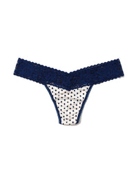 Printed DreamEase™ Low Rise Thong Diamonds Are Forever