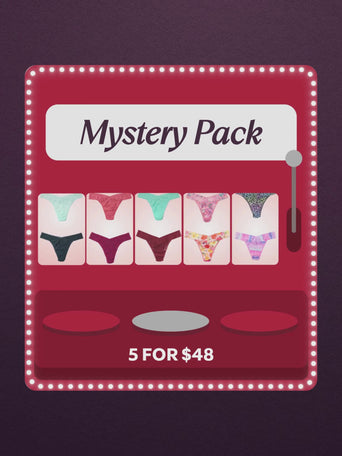 Mystery 5 Pack Original Rise Thongs