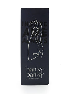 Birthday Suit Packaged Crotchless Teddy in Black | Hanky Panky